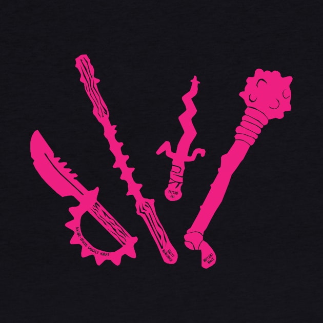 The Evil Weapons from Dimension X by toydejour